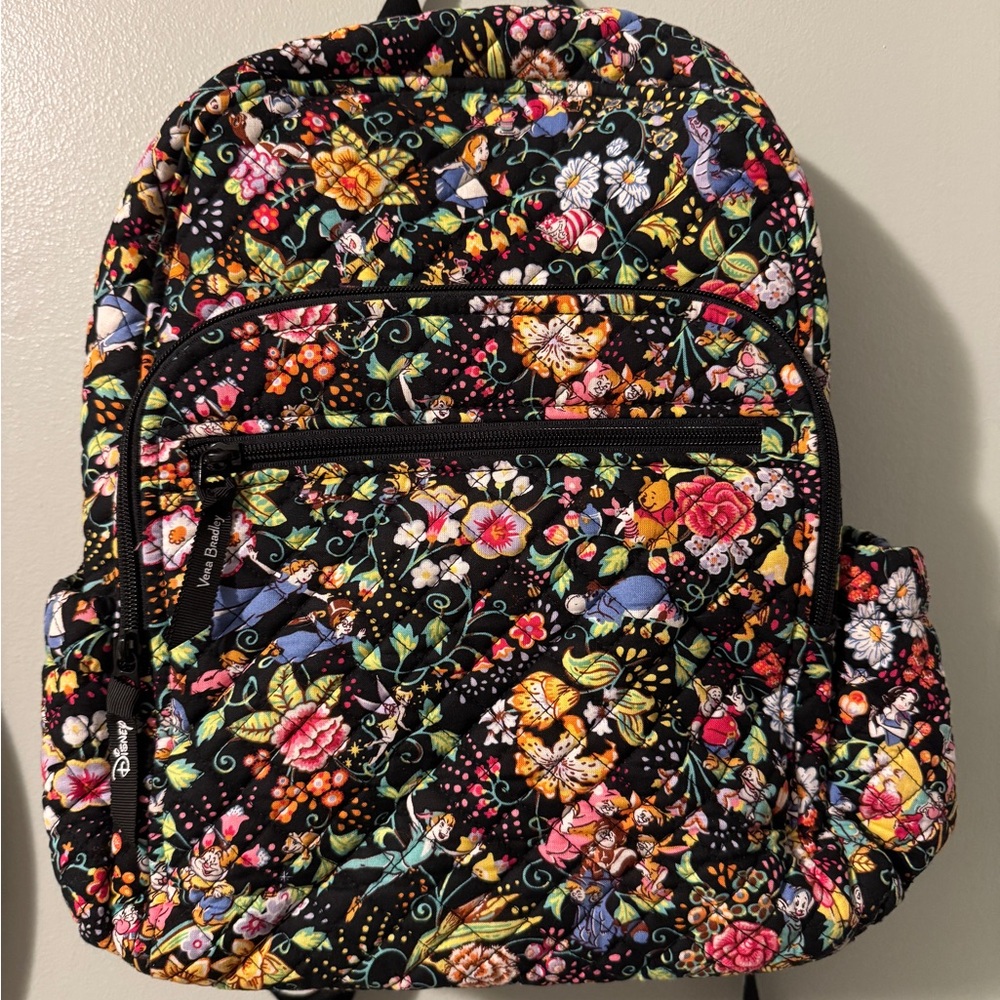 Vera Bradley Campus Backpack Classics on the Green Disney 100